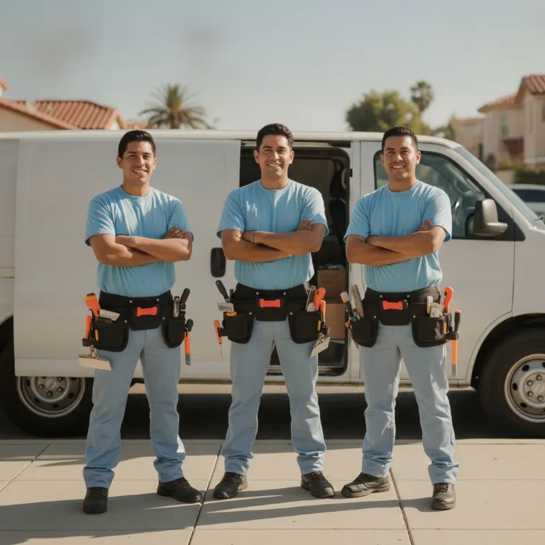 Ladrilhador equipe em Alagoinhas